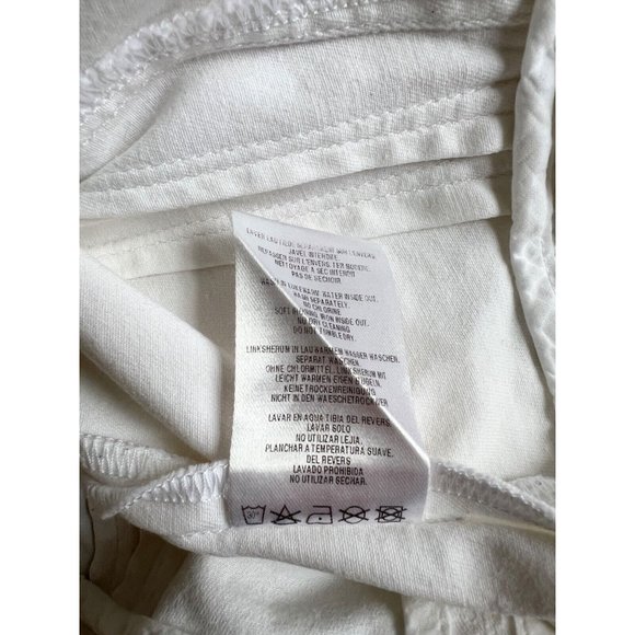 Vtg Christian Dior White Denim Jacket SIze S Classic Signature Waisted - Picture 13 of 16